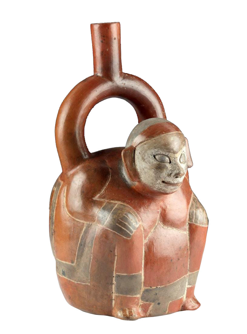 Chavin Tembladera Spouted Vessel Transforming Shaman