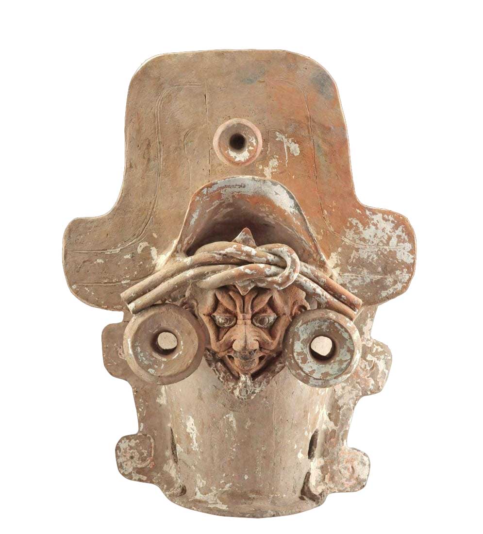 Published Zapotec Monte Alban Fire God Incensario w/ TL_