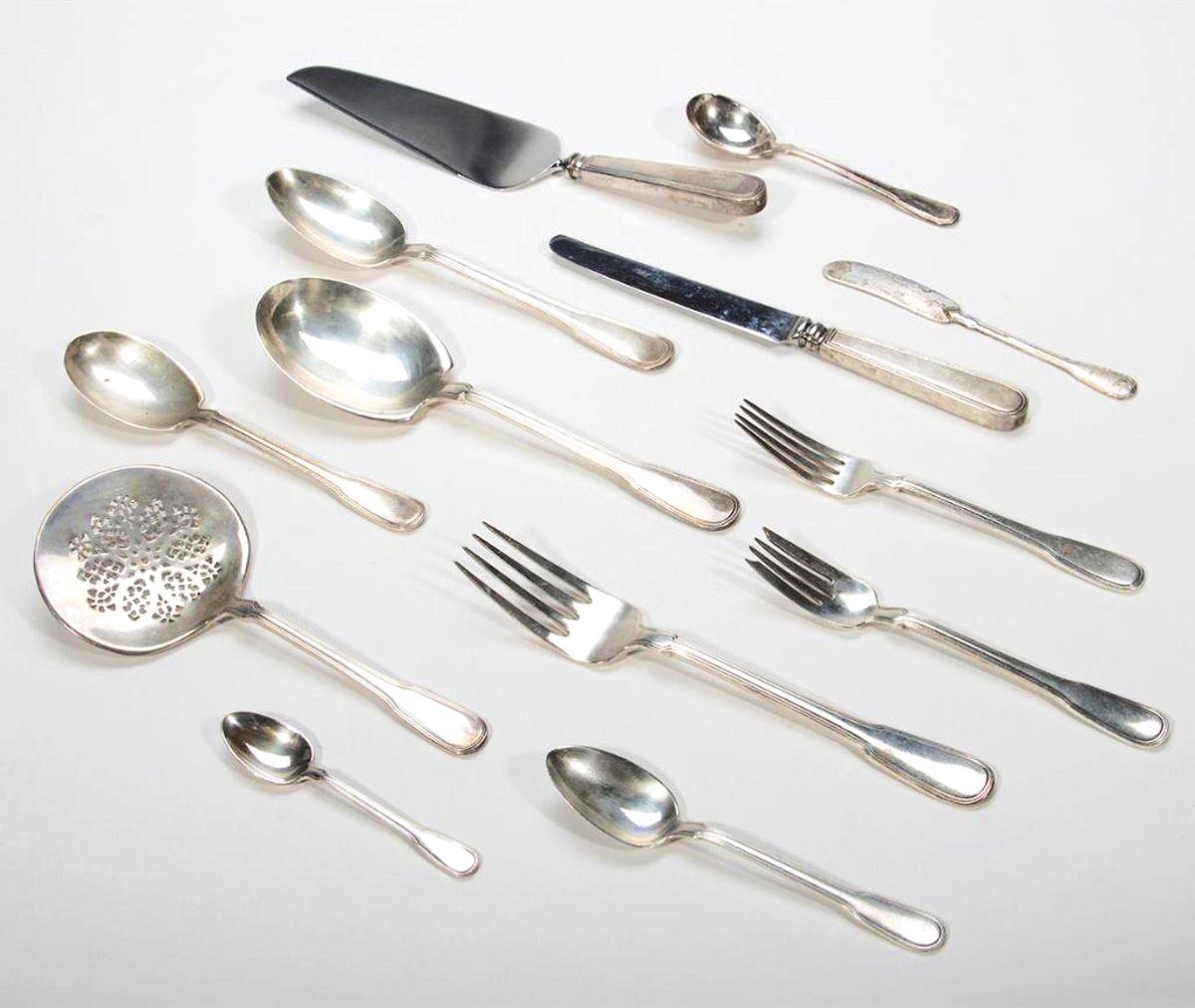 Tiffany Sterling Flatware Hamilton Pattern