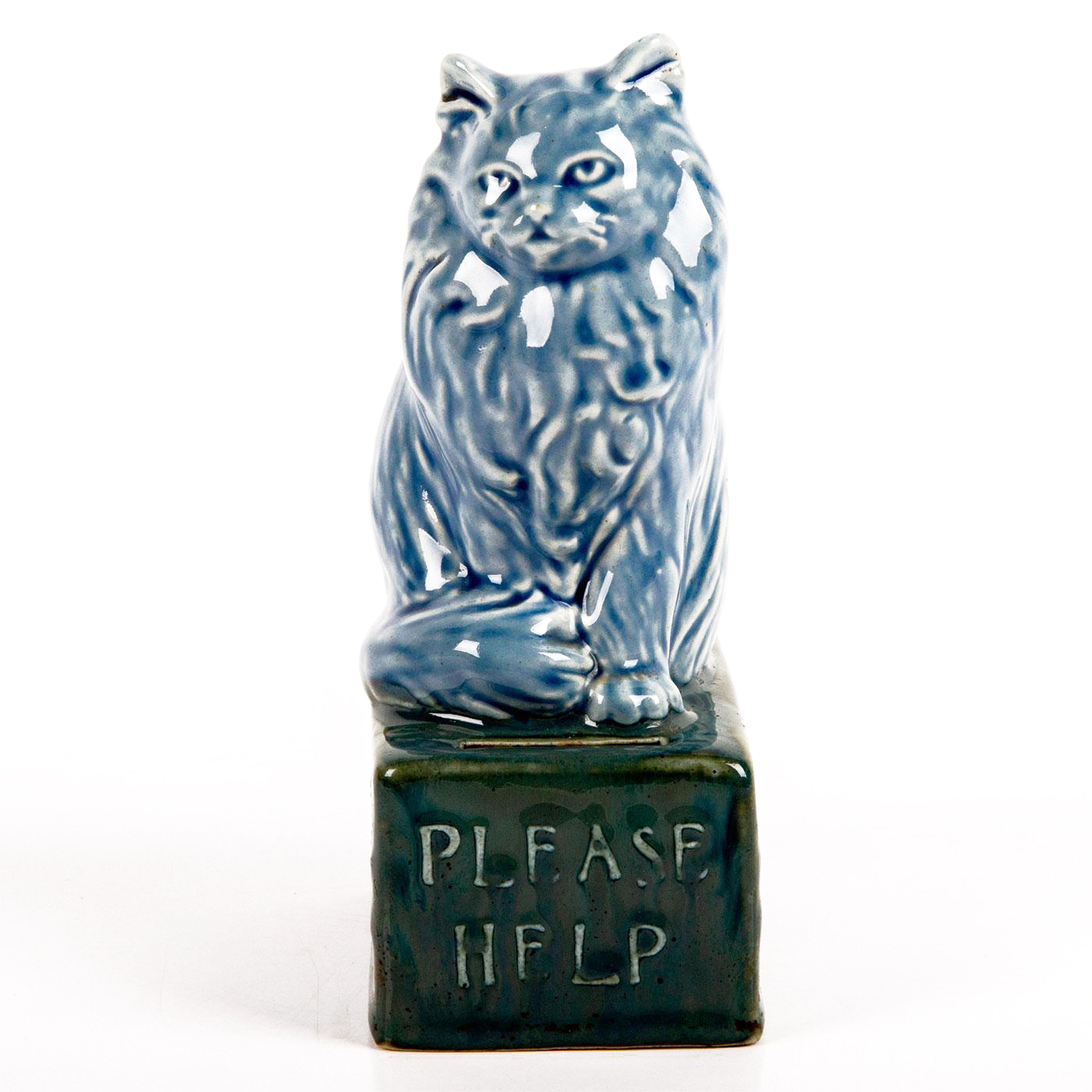 DOULTON LAMBETH RSPCA COLLECTION BOX, CAT