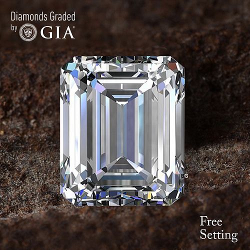 10.16 ct, D/FL, TYPE IIa Emerald cut GIA Graded Diamond. Appraised Value: $4,358,600