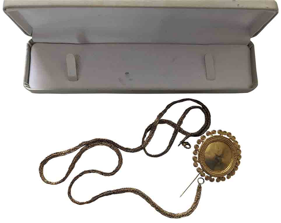 Vintage Cano Pre-Colombian Necklace & Brooch