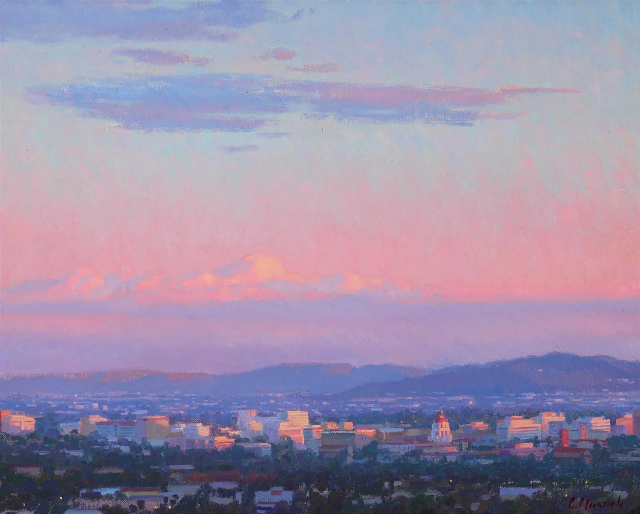 Charles Muench (b. 1966) View To Pasadena, 2014
