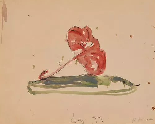 CLAES THURE OLDENBURG, (American, b. 1929), Crusoe Umbrella, 1977