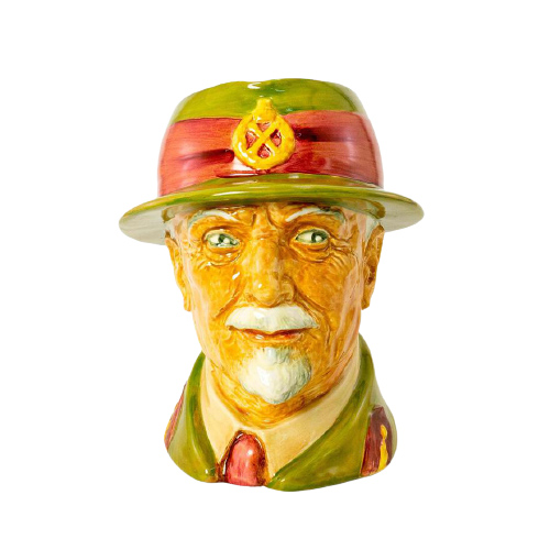 Rare Royal Doulton Large Colorway Character Jug, J.C. Smuts