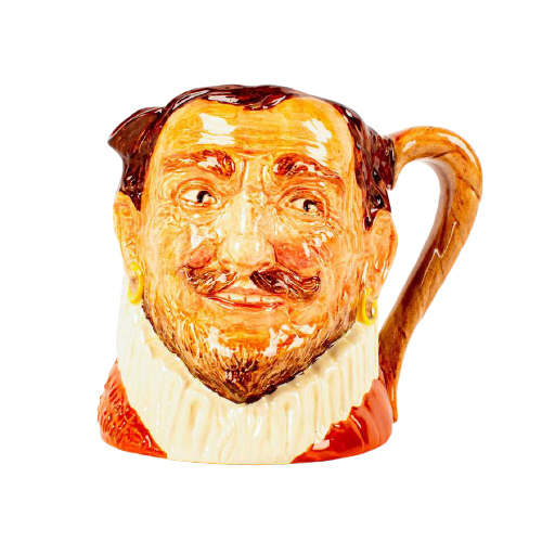 Drake Hatless D6115 (Red) - Large - Royal Doulton Character Jug