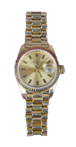 Ladies 18K Gold Rolex Watch