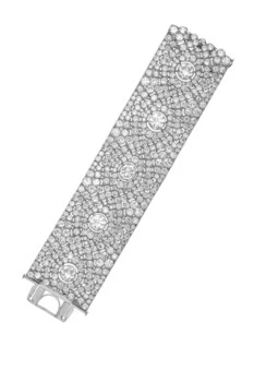 AN EXCEPTIONAL VAN CLEEF & ARPELS ART DECO DIAMOND BRACELET