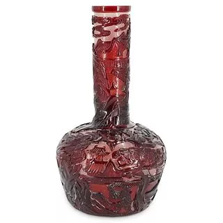 Thomas Webb & Sons & Tiffany Peking Glass 1889
