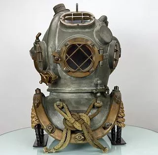 Notorious USN Mark V Helium Widow Maker Diving Helmet