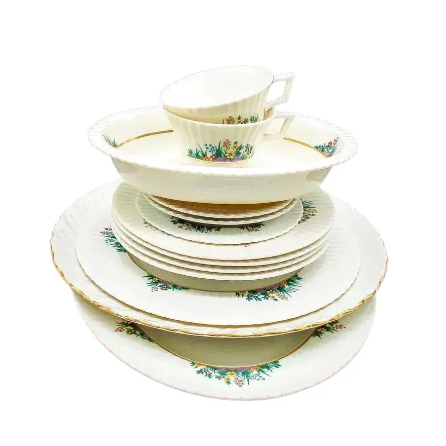 13pc Lenox Porcelain Rutledge Various Tableware