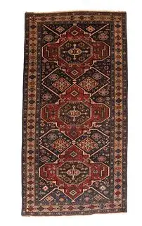 Antique Shrivan Rug, 4’4’’ x 8’5’’ ( 1.32 x 2.57 M )