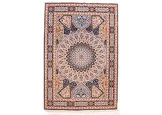 Vintage Tabriz Rug