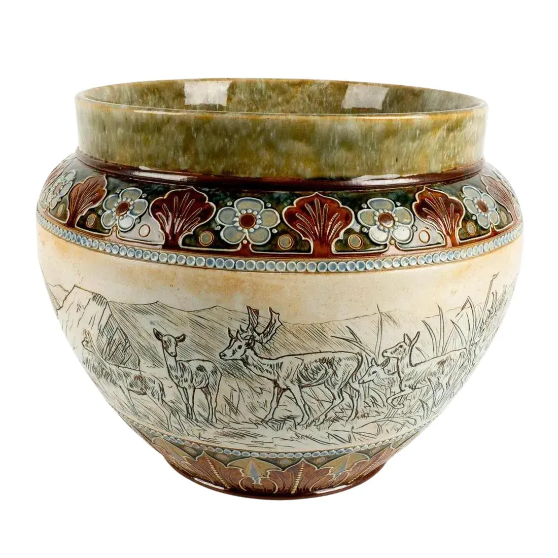 Royal Doulton Hannah/Florence Barlow Stoneware Jardinere