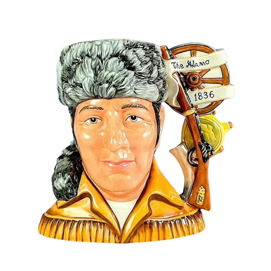 Davy Crockett D7293 - Large - Royal Doulton Character Jug