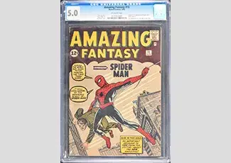 Marvel Comics AMAZING FANTASY #15, CGC 5.0