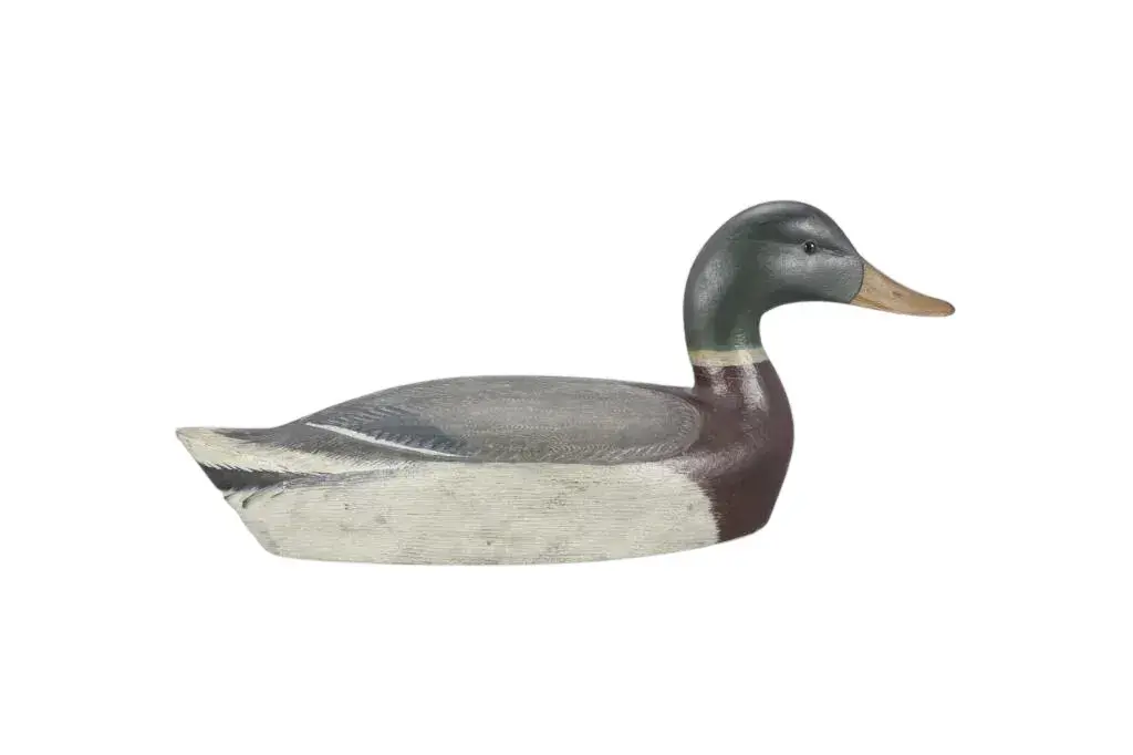 Exceptional Mallard Drake Decoy by Chauncey "Chance" Wheeler (1888-1945)