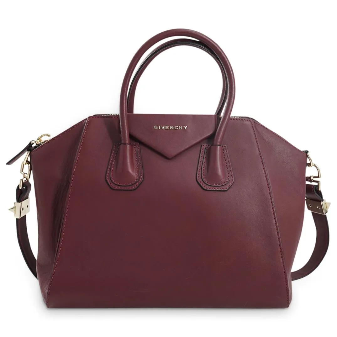 Givenchy Antigona Calfskin Leather Shoulder Bag