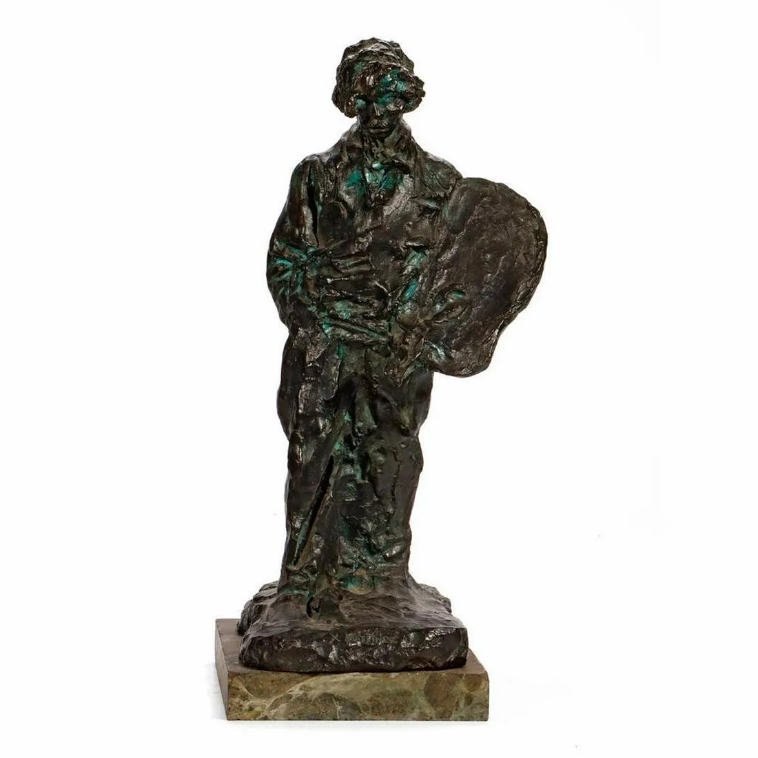 Leo Lentelli (1879-1961). Portrait of artist Xavier Martinez