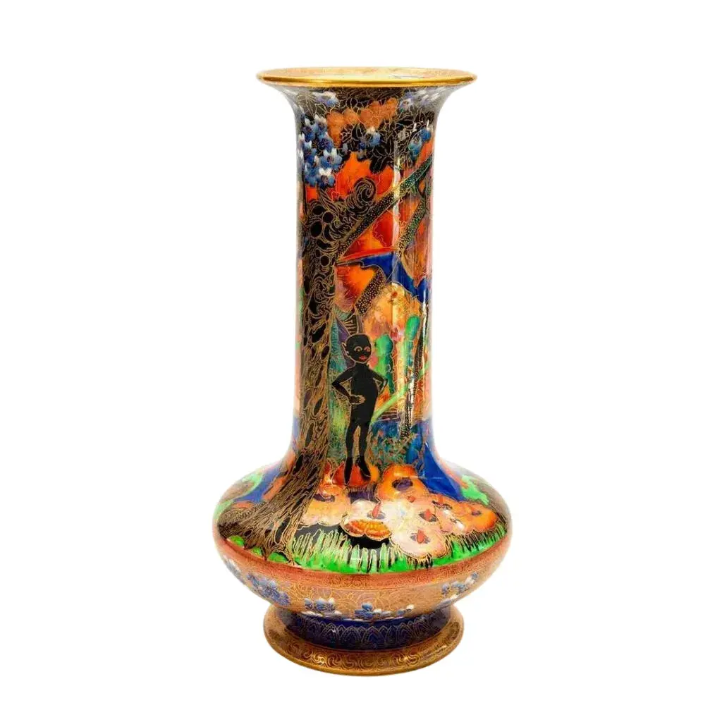 Wedgwood Flame Fairyland Lustre Vase