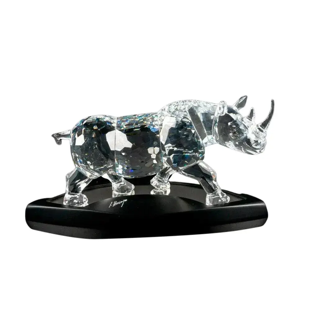 Swarovski Crystal Figurine, The Rhinoceros