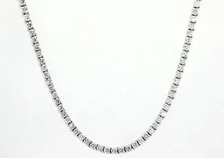 White Gold Diamond Collar