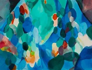 Alice Baber, (1928-1982), Axe in the Grove,