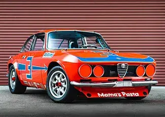 Ex–Horst Kwech 1971 Alfa Romeo GTV 1750 Trans-Am Race Car