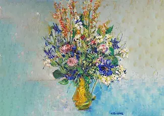 YOLANDE ARDISSONE, Floral Still Life O/C