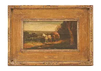 Albert Pinkam Ryder Oil On Panel