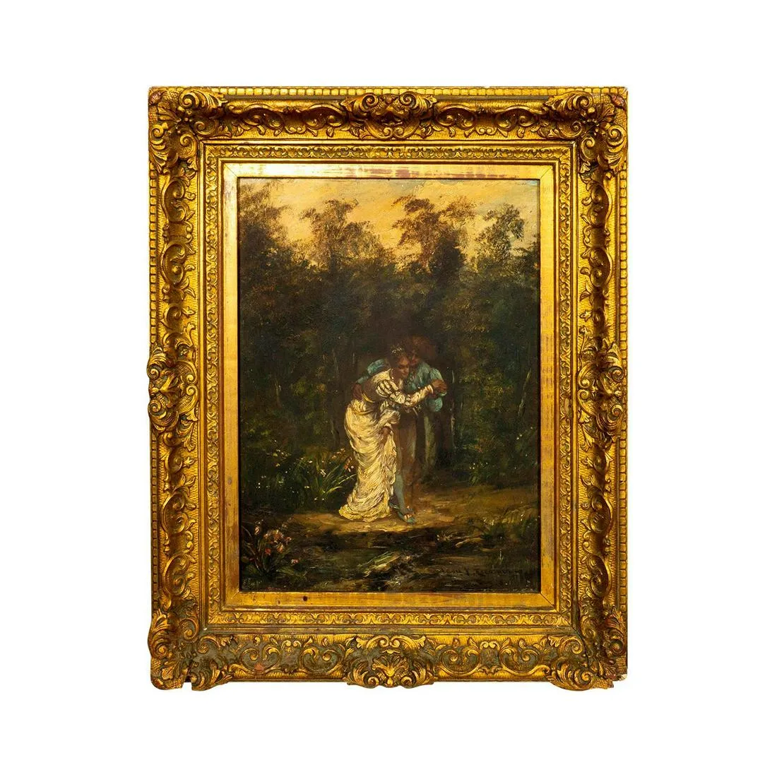 Ignacio de Leon y Escosura (Spanish, 1834-1901) Oil Painting