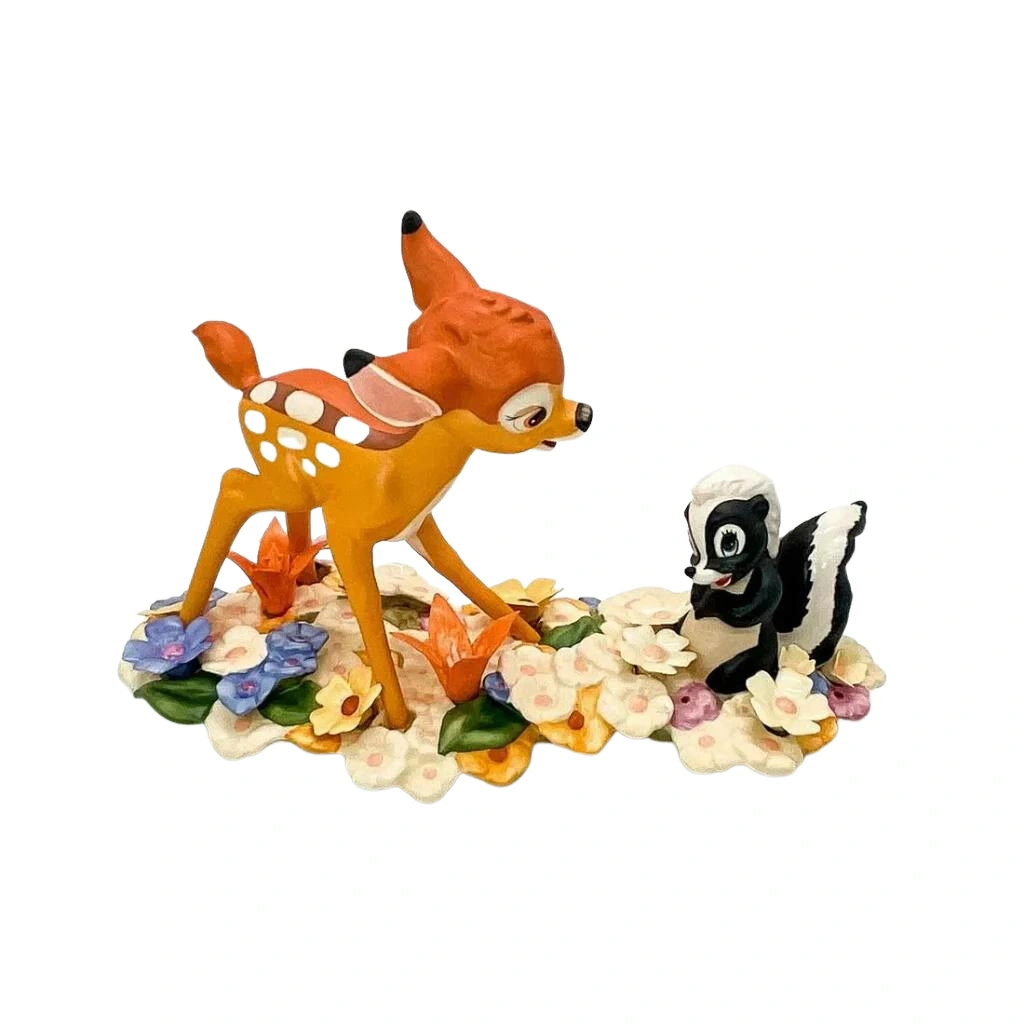 Walt Disney Classics Figure Bambi And Flower