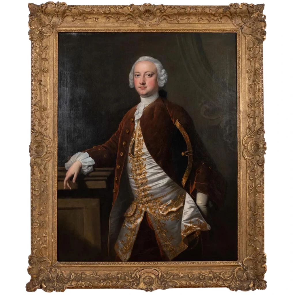 Thomas Hudson (1701-1779): Portrait of a Distinguished Gentleman