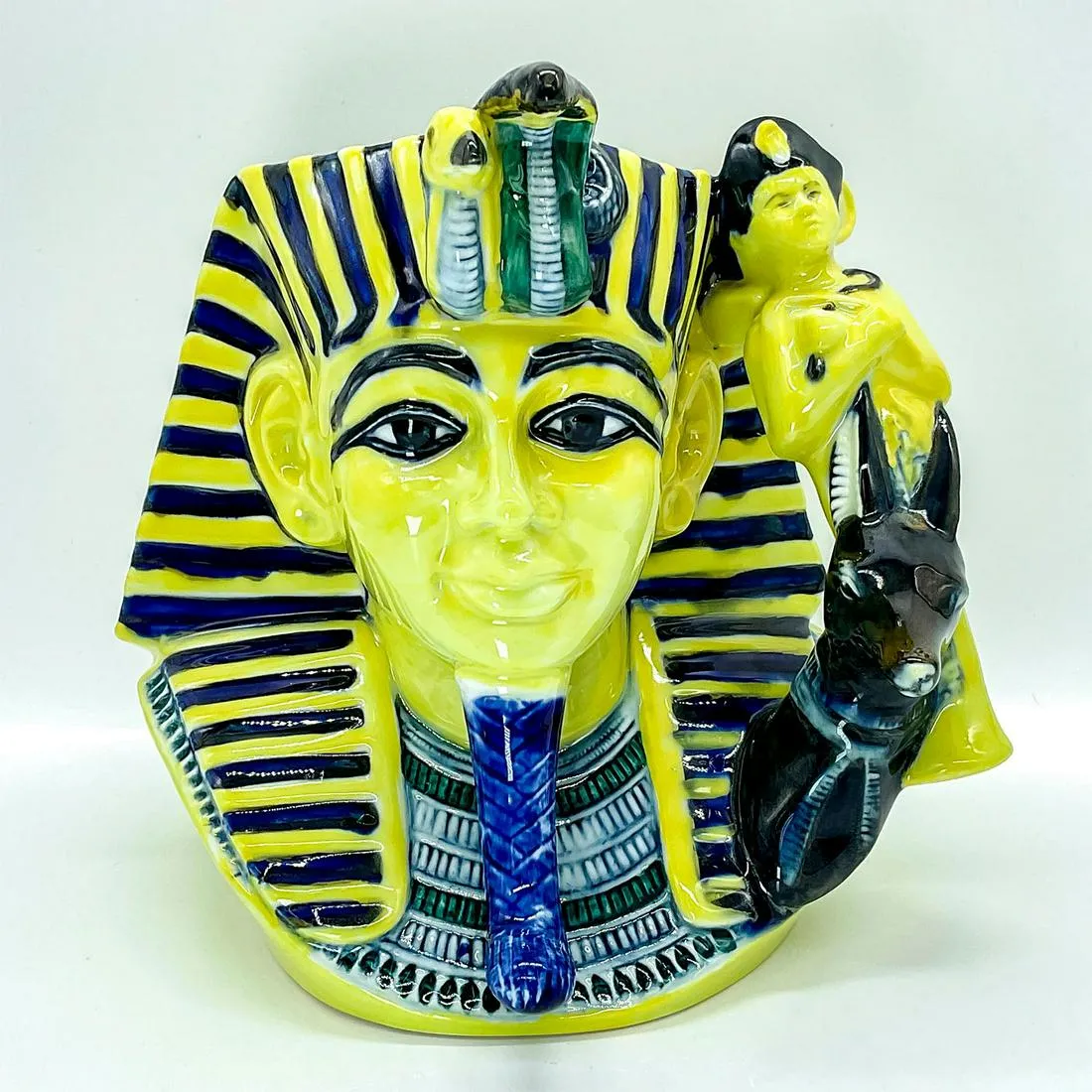Royal Doulton Color Trial Large Character Jug Pharaoh D7028