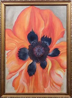 Georgia O'Keeffe Attributed: Red Poppy