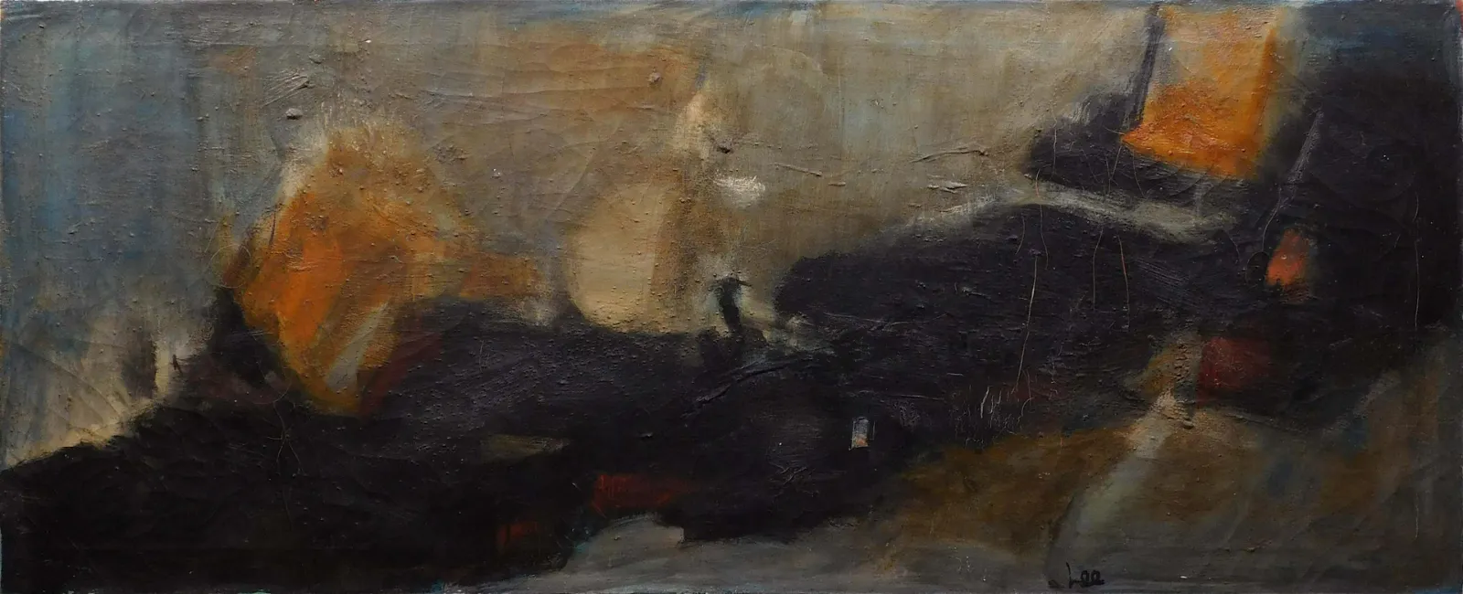 Attributed to Lee Lenore Krasner: Abstract Composition