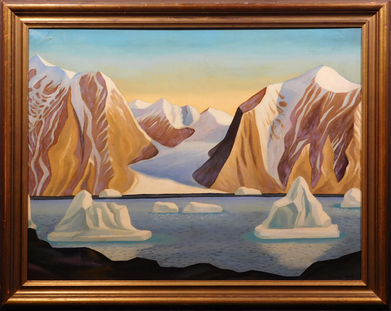 Rockwell Kent, Attributed: Greenland