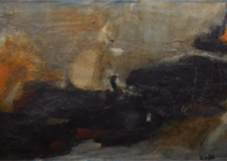 Attributed to Lee Lenore Krasner Abstract Composition