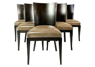 Set of Six Cadette Dining Chairs by Dakota Jackson