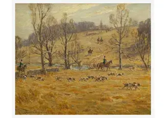 Charles Morris Young (American, 1869–1964) Ridley Creek and Hunting Hill