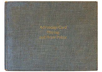 RITTER, F. R. Combined Treatise on Advantage Card Playing and Draw Poker