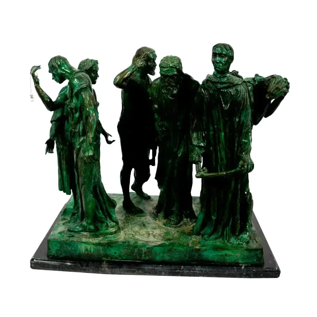 After Auguste Rodin (French, 1840-1917) Bronze Sculpture