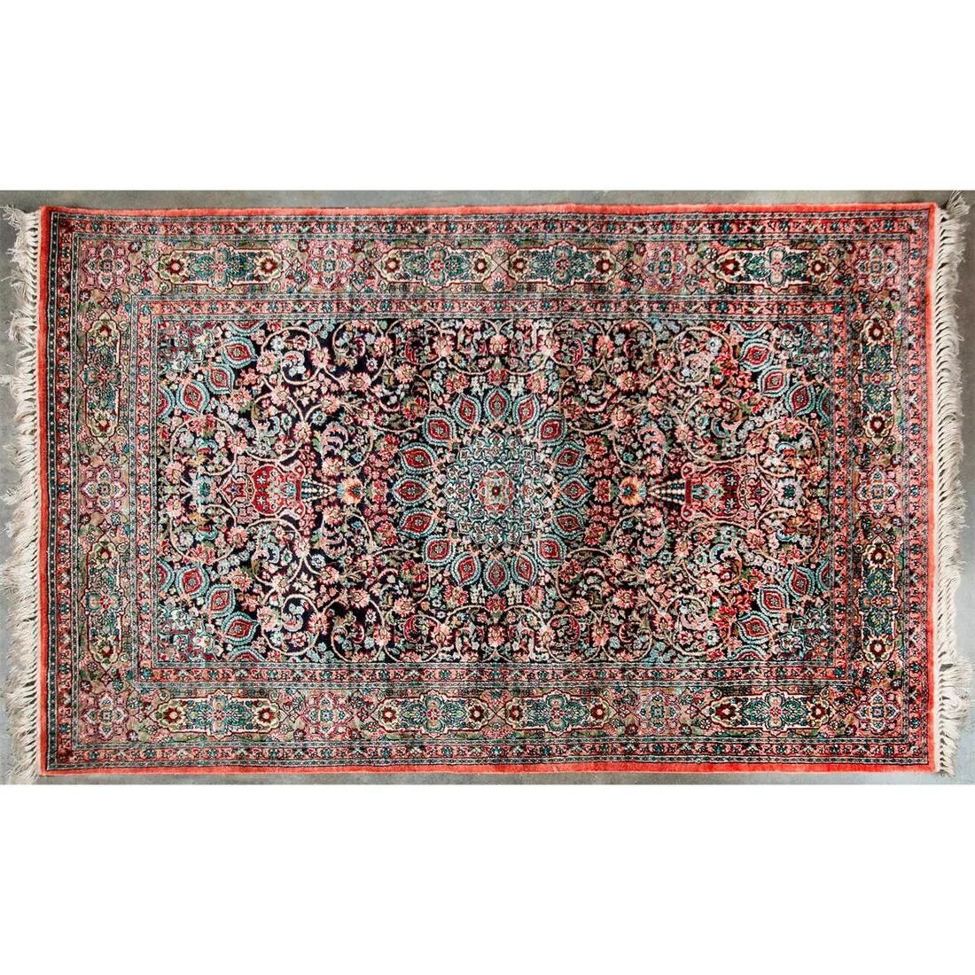 Original Hand Made Silk Rug