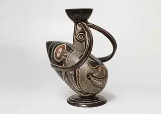 Pablo Picasso (Spanish, 1881-1973) Two-Handled Pitcher