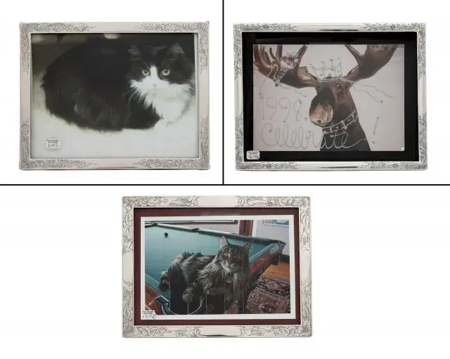 Three American Sterling Silver Picture Frames