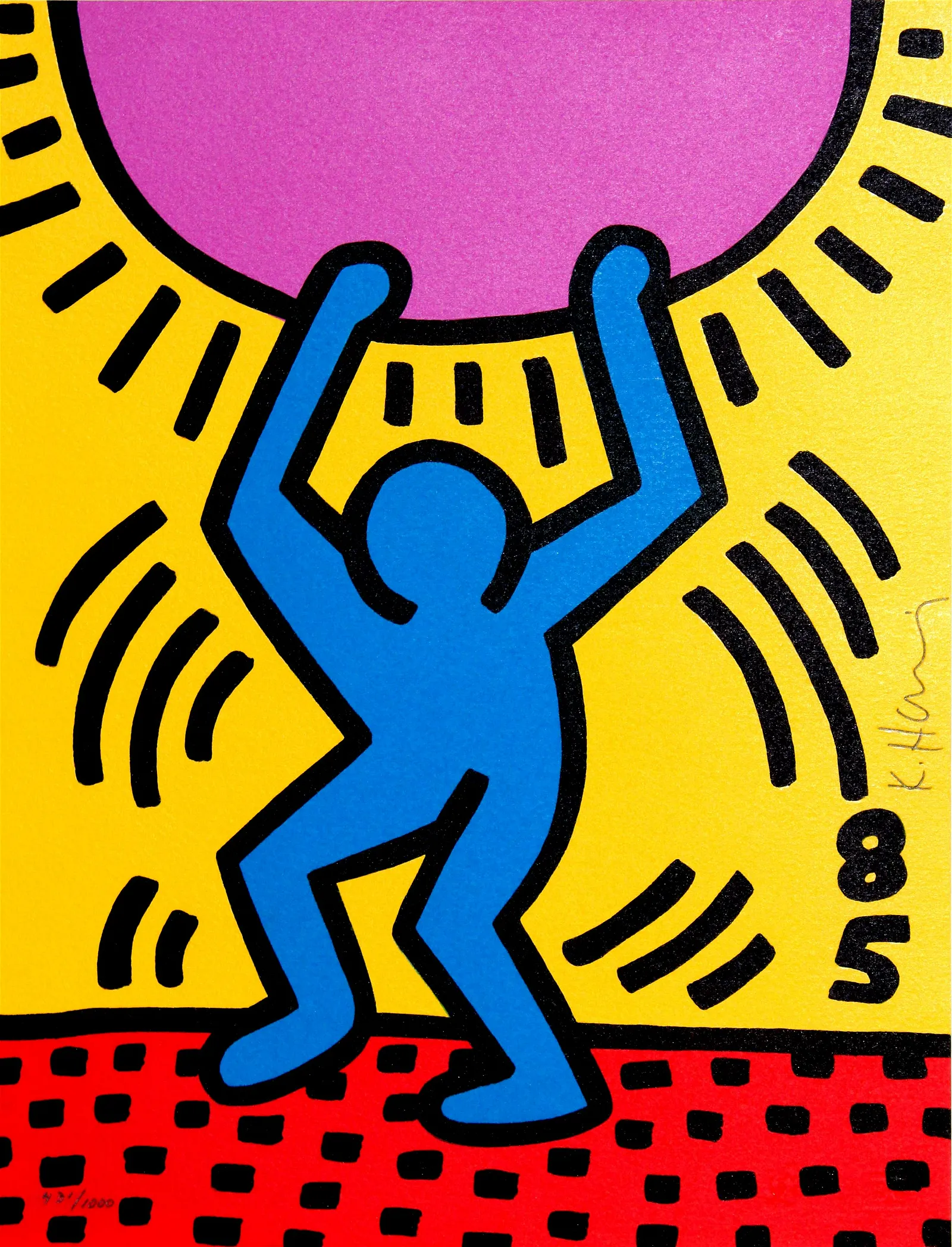 Keith Haring - International Youth Year