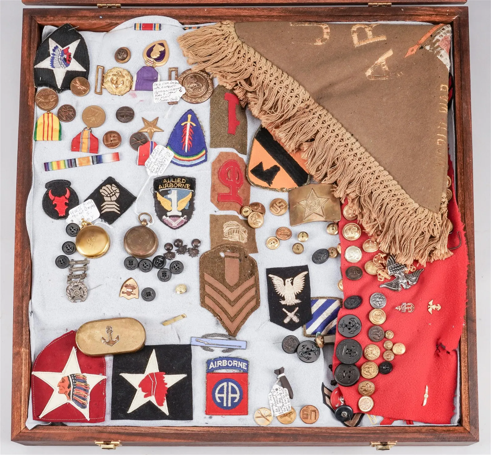 Large Display of US Civil War-WWII Militaria & Ephemora