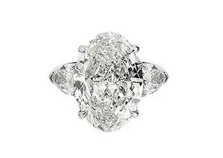 EGL 11.03ct Diamond and 18K Ring