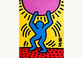 Keith Haring - International Youth Year