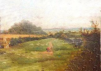 John Constable, Attributed: Blackberry Paysage